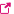 pink pop-out navigation icon